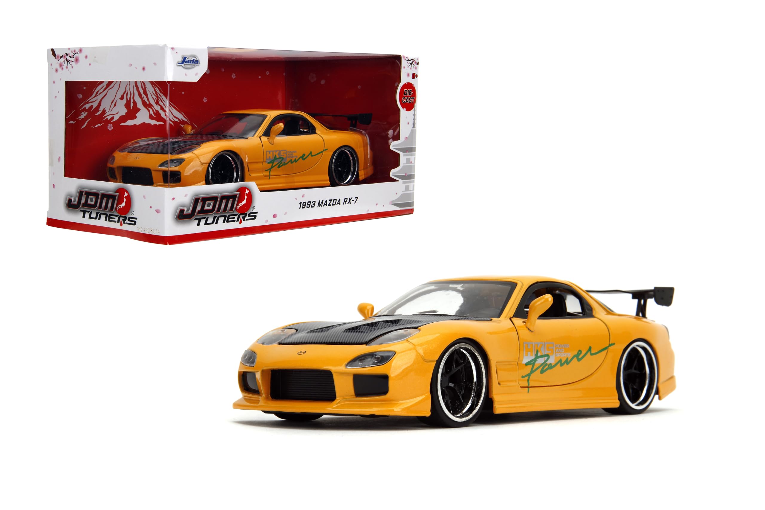 Amazon.com: Jada Toys JDM Tuners 1:24 Scale Die-Cast 1993 Mazda RX