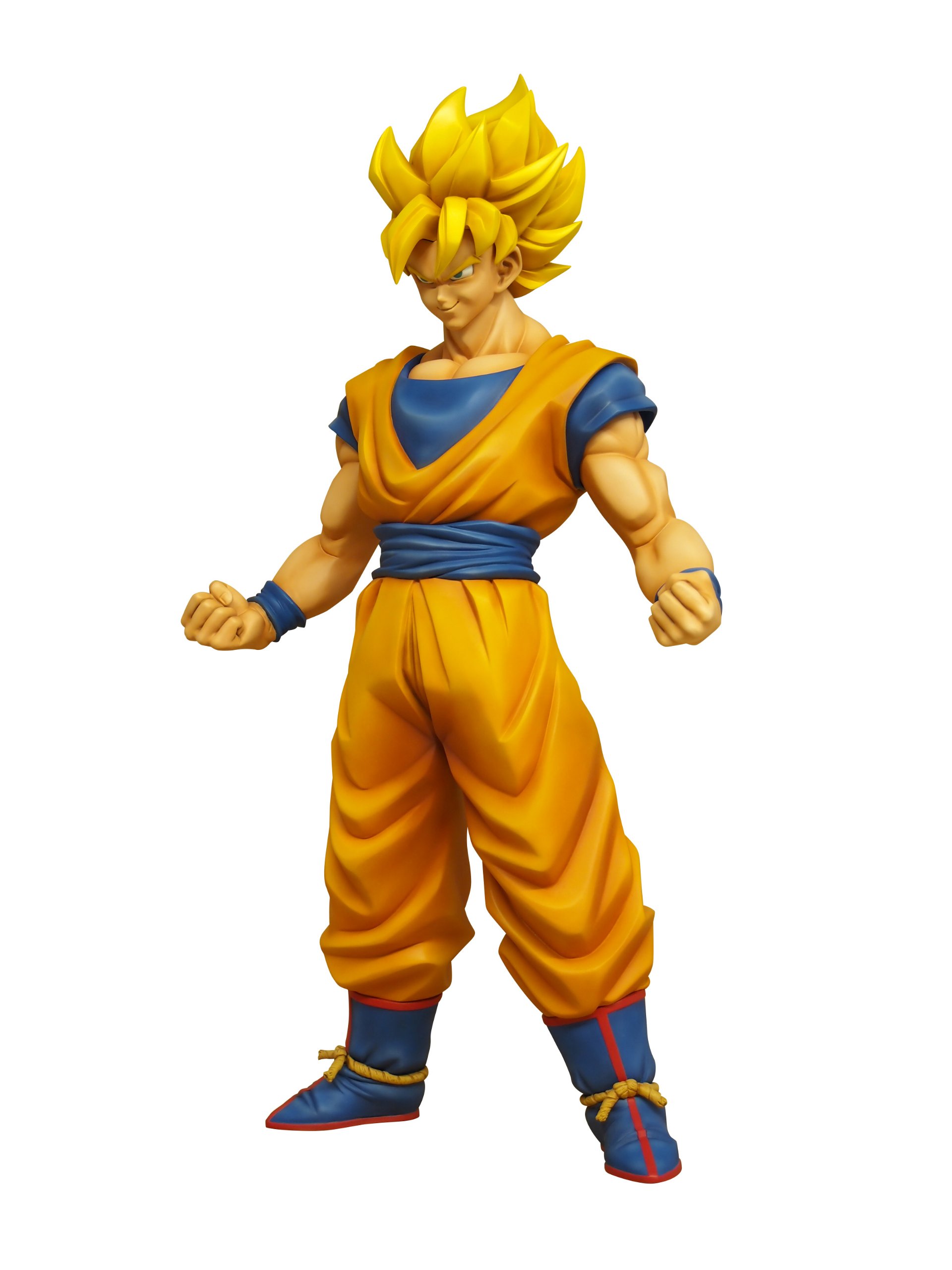 Amazon.com: Super Saiyan Goku (1/4 Scale PVC Figure) (Japan Import