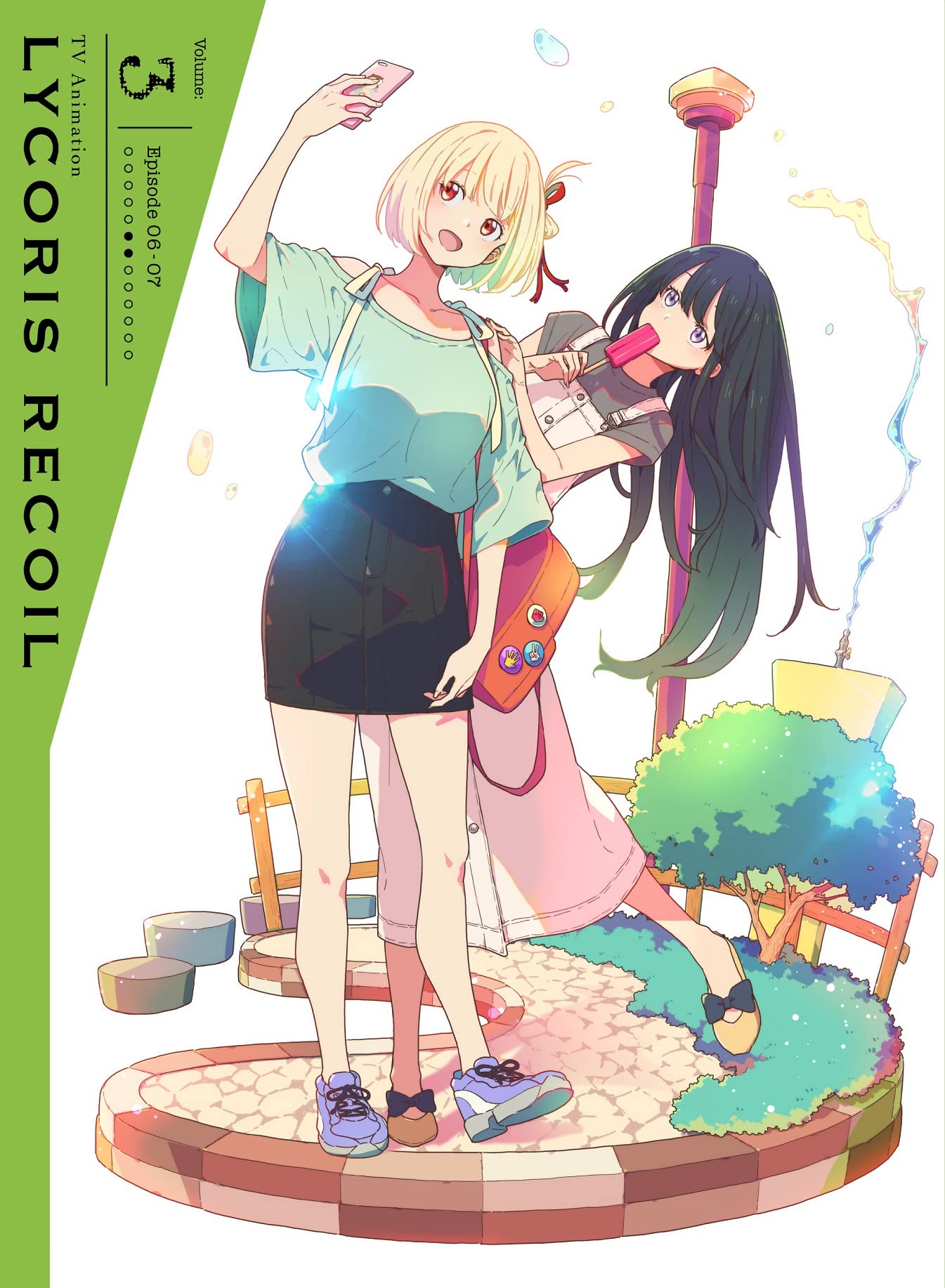 Amazon.co.jp: リコリス・リコイル 3(完全生産限定版) [Blu-ray] : 安