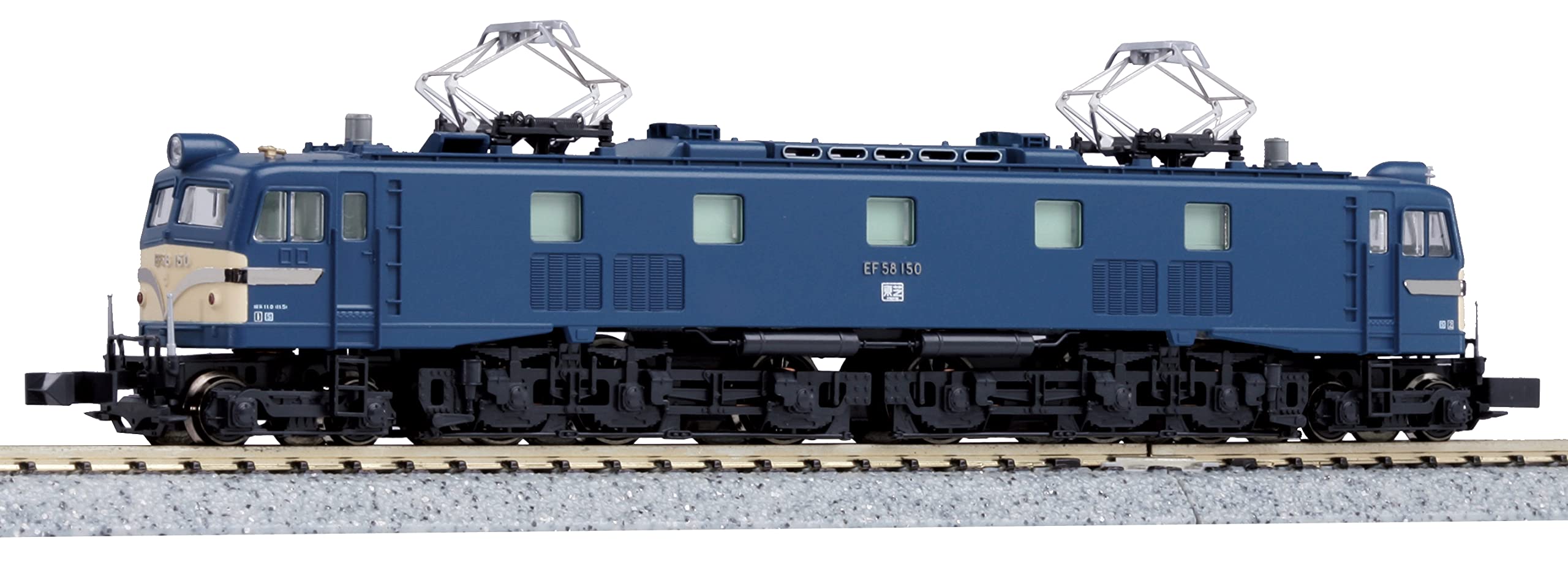 Amazon | KATO Nゲージ EF58 150 宮原機関区 ブルー 3049-2 鉄道模型