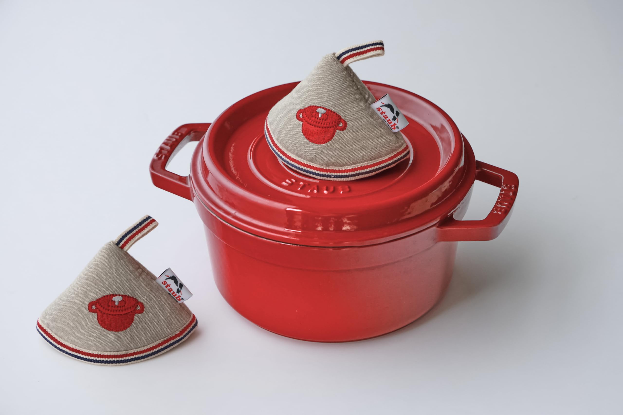 Amazon.co.jp: staub ストウブ 「 ノブミトン チェリー 2個セット