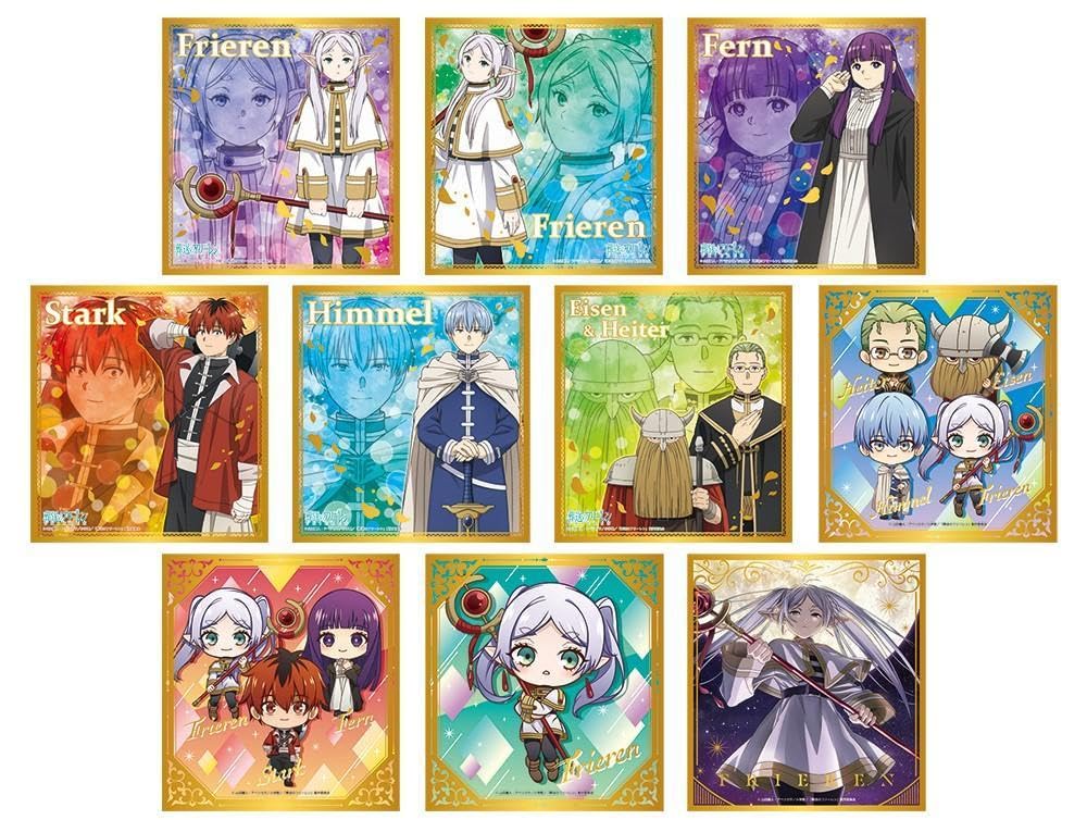 Amazon.co.jp: 全10種セット 葬送のフリーレン ビジュアルアートボード