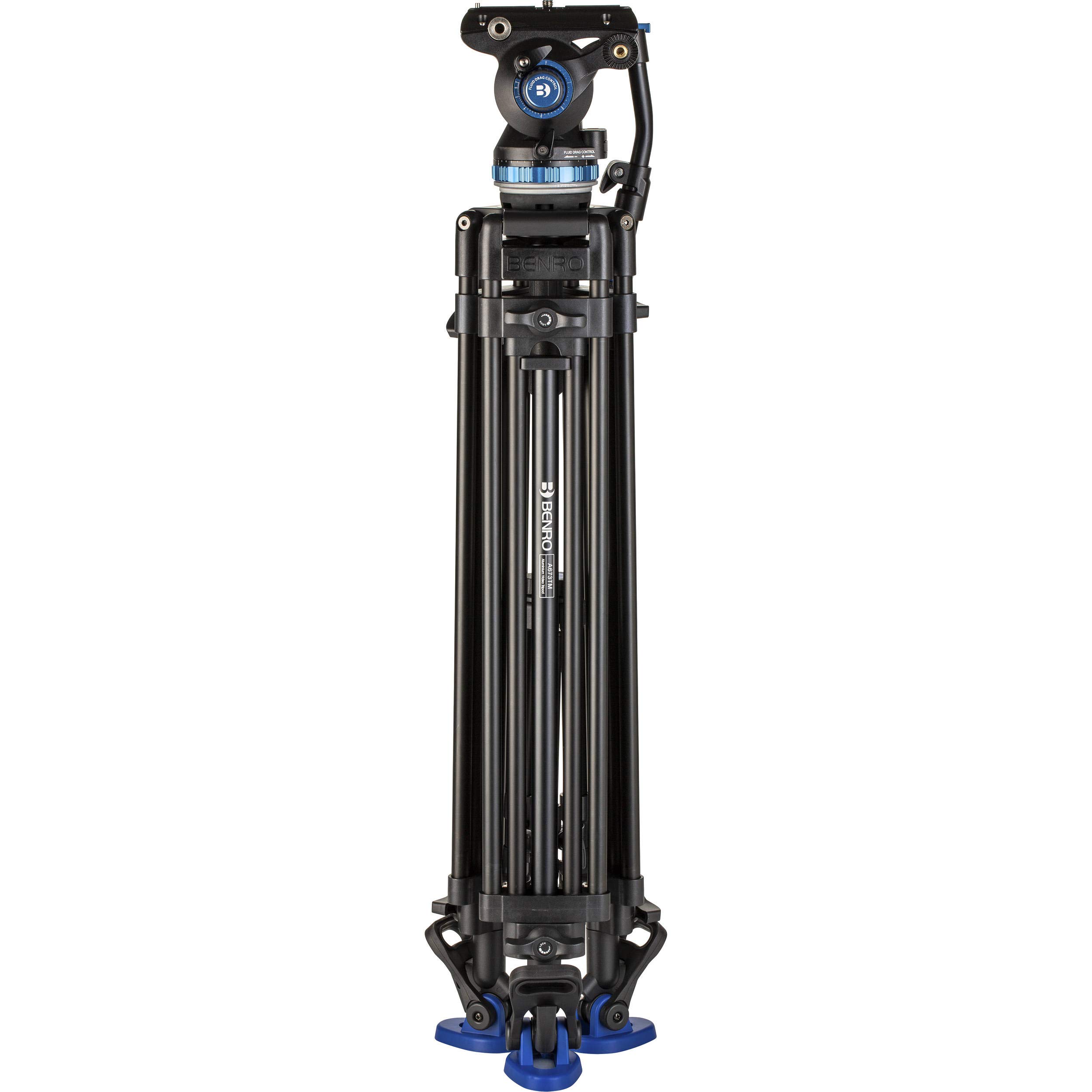 Amazon.com : Benro A673TM Dual Stage Aluminium Video Tripod S8PRO