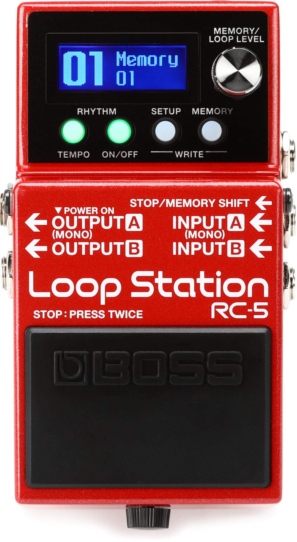 BOSS RC-5 Loop Station — modern, compact looper with first-class