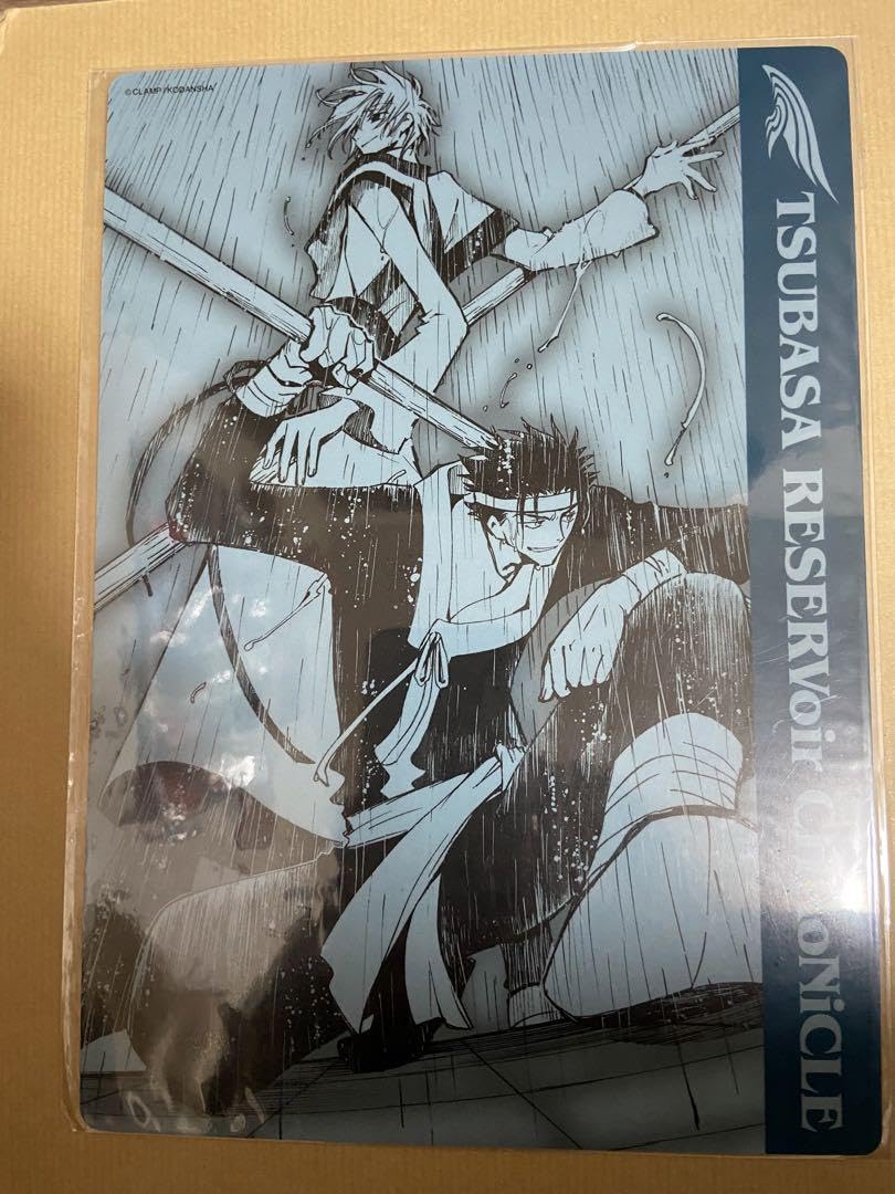 Amazon.co.jp: ツバサ クロニクル 下敷き CLAMP ファイ 黒鋼 : 文房具