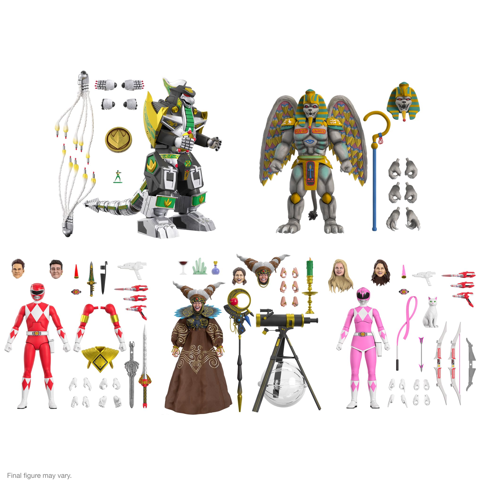 Amazon.com: Super7 ULTIMATES! Mighty Morphin Power Rangers King
