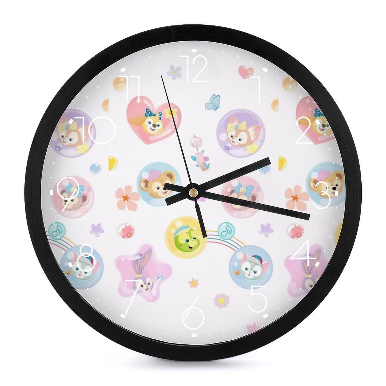 Amazon.co.jp: 時計 ダッフィー フレンズ 掛け時計 かけ時計 壁掛け