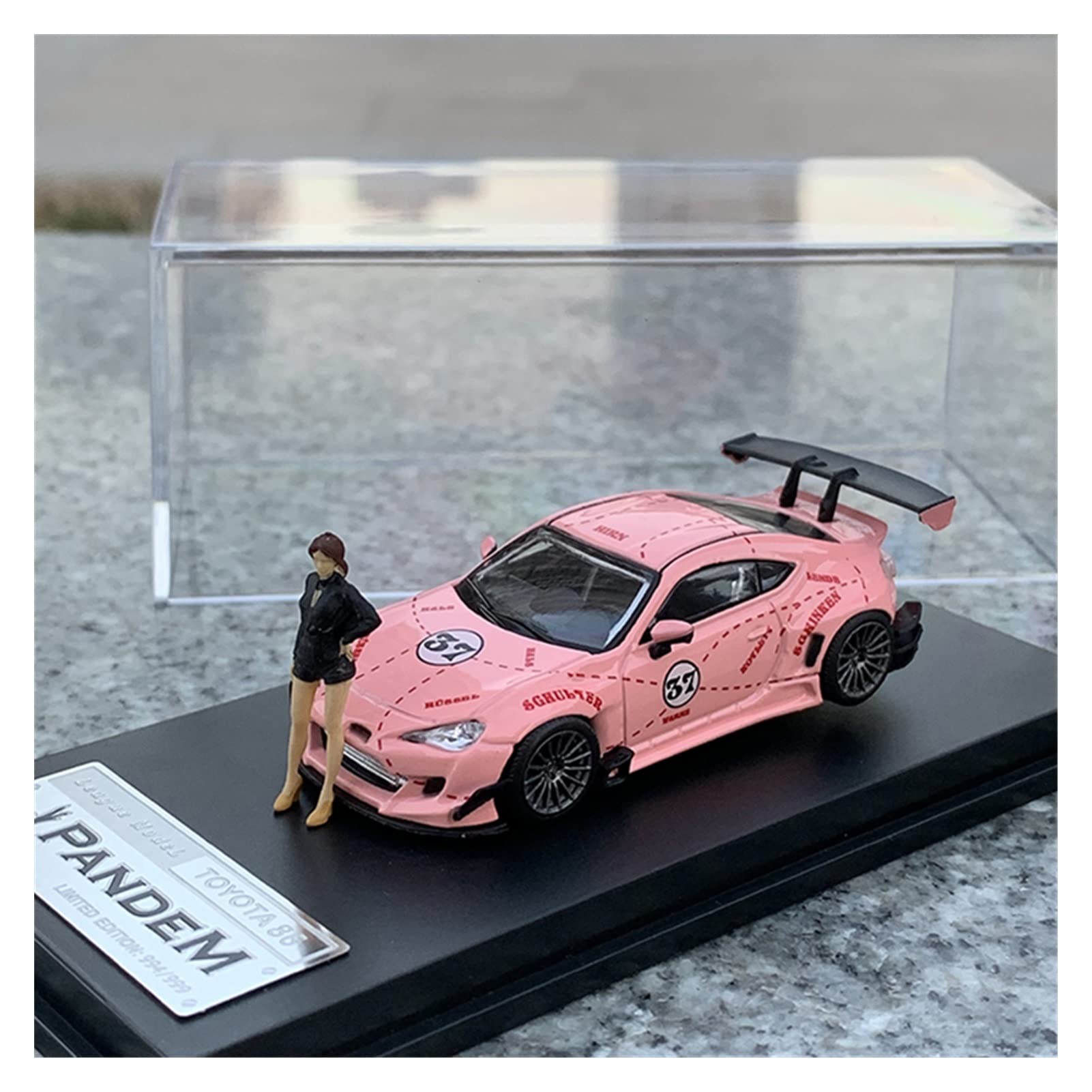 Amazon | ミニカー スケールモデルカー 1/64トヨタ86パンデムロケット