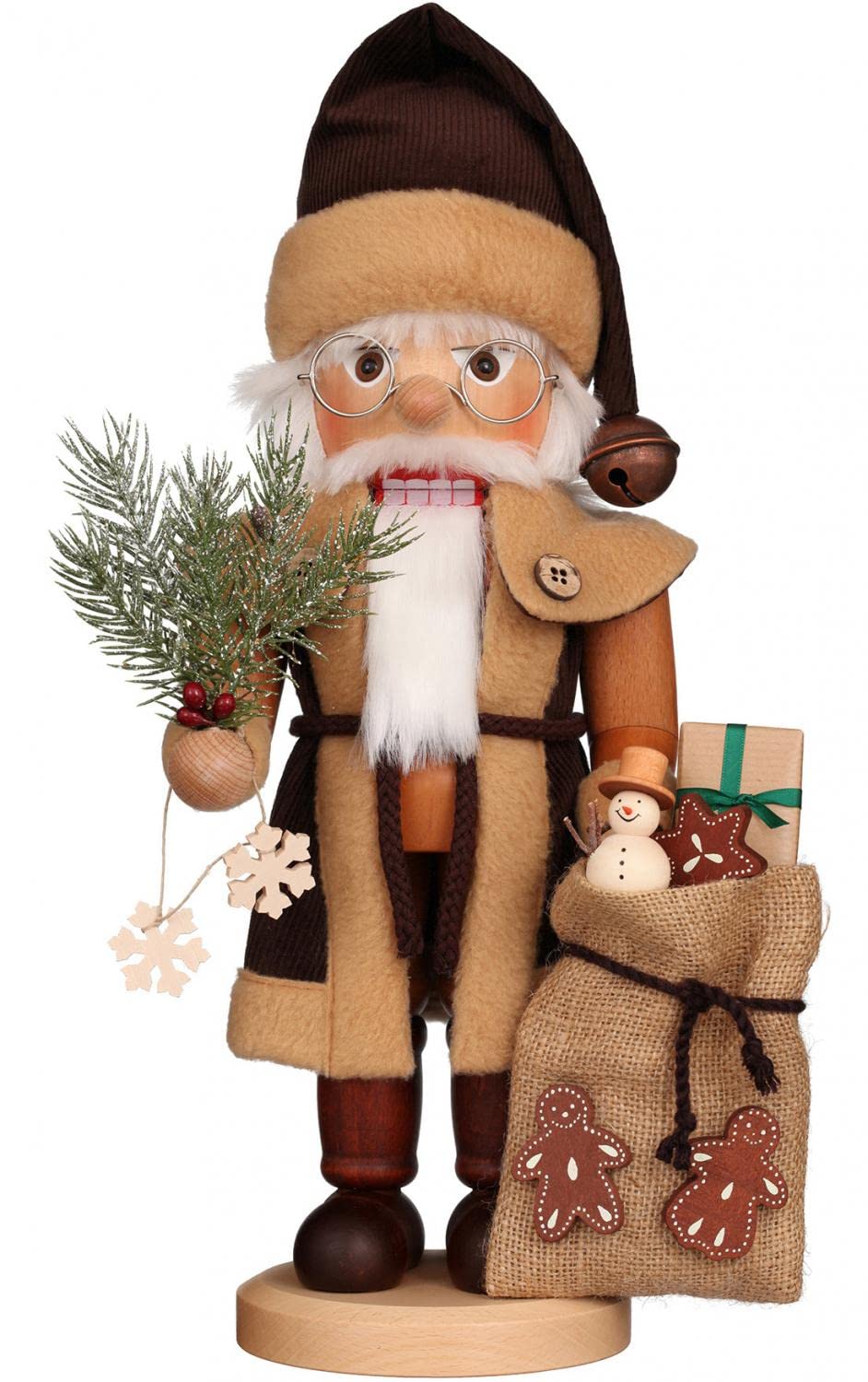 Amazon｜ドイツクリスマスNutcrackerサンタクロースNatural – 40,0 CM