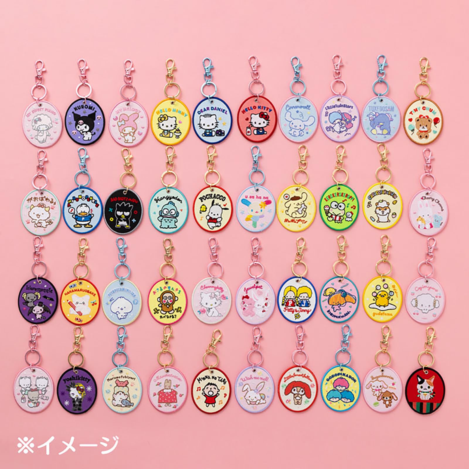 Amazon.co.jp: サンリオ(SANRIO) 刺繍ワッペンキーホルダー