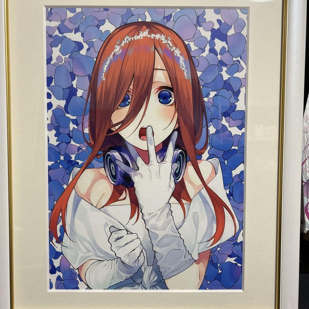 五等分の花嫁 複製原画 完結記念 非売品 シリアルナンバー 1桁 五等分