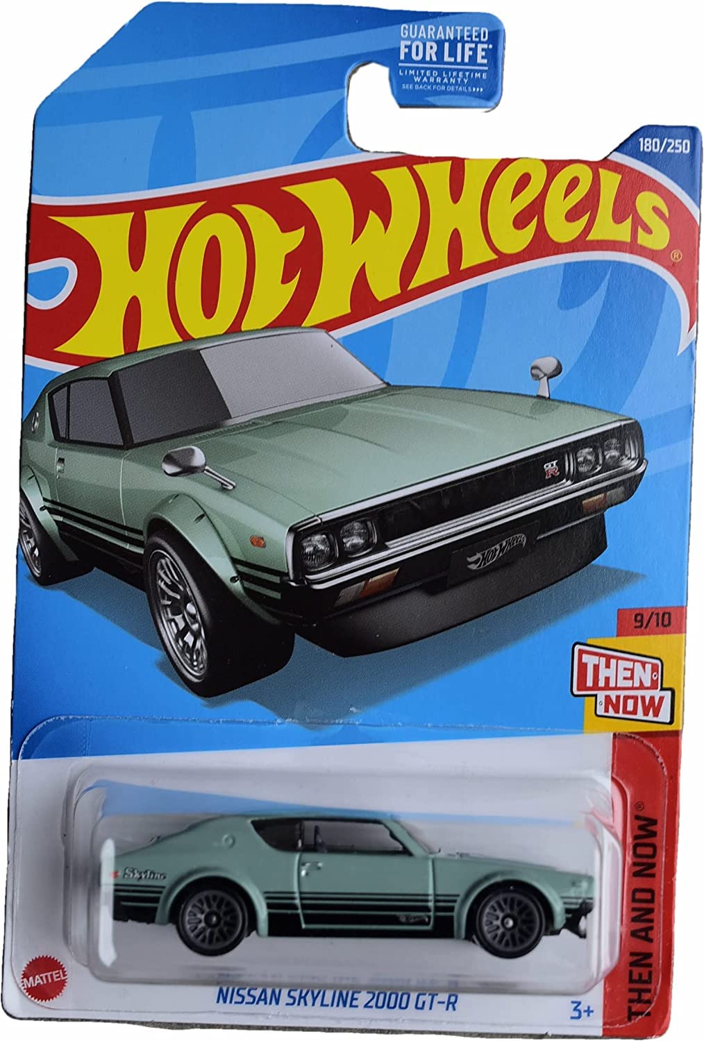 Amazon.com: Hot Wheels Nissan Skyline 2000 GT-R, Then and Now 9/10