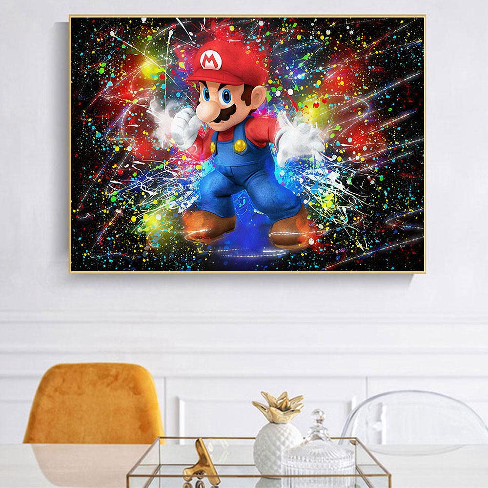 マリオ・ディ・マルティーノ 油彩画 木枠無し キャンバスのみ マリオ
