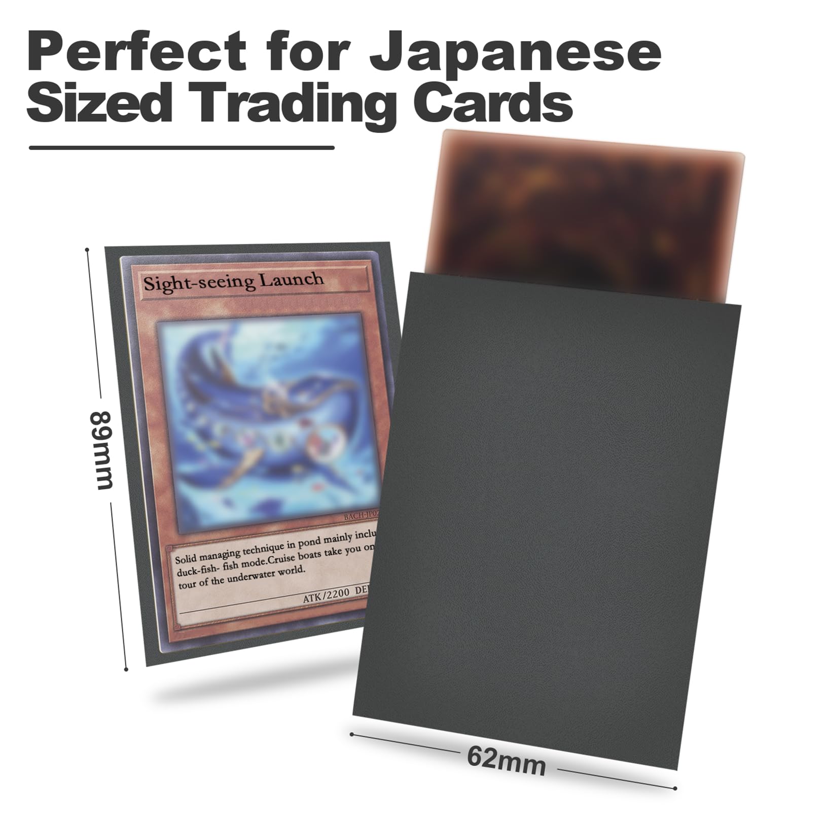 Amazon.co.jp: 遊戯王 カードスリーブ 200枚パック グレー 日本製