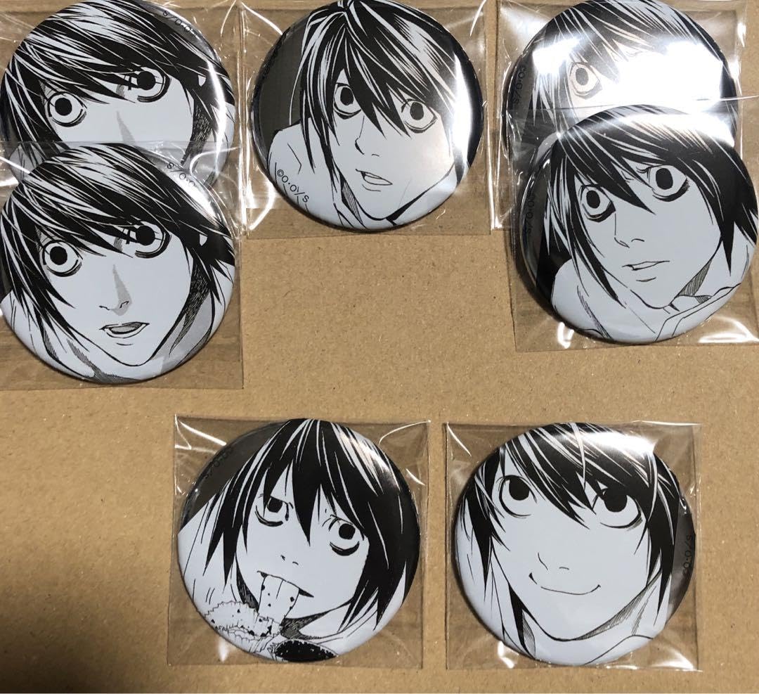 Amazon.co.jp: デスノート展 推しキャラバッジコレクション L : おもちゃ