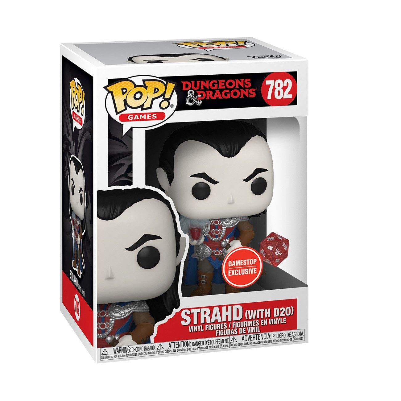 Amazon.com: POP! Dungeons & Dragons 782 - Strahd Vinyl Figure with