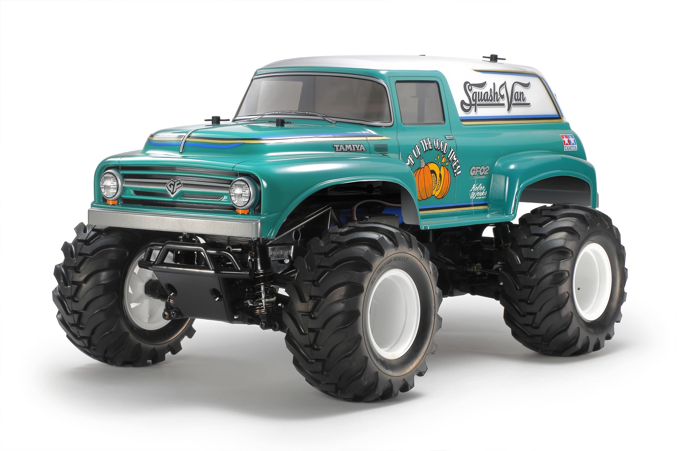 Amazon.com: TAMIYA 1/10 R/C Squash Van GF-02 TAM58725A : Toys & Games