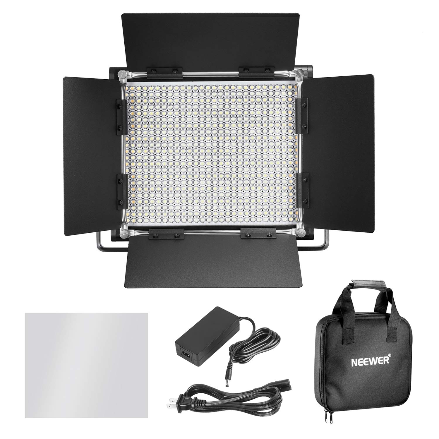 Neewer Professional Metal Bi-Color LED Video Light for Studio