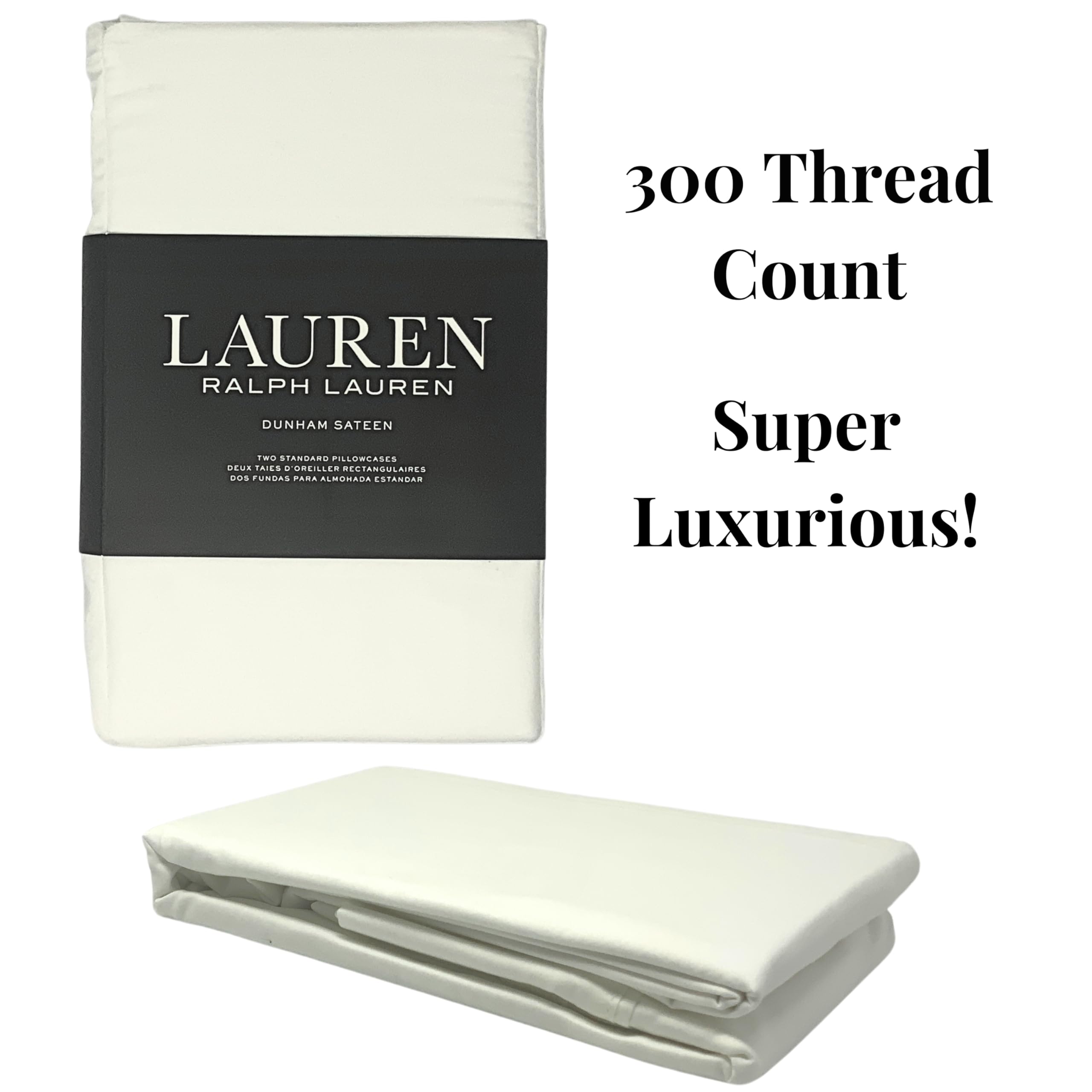 Amazon.com: Ralph Lauren Two Standard Pillowcases : Home & Kitchen