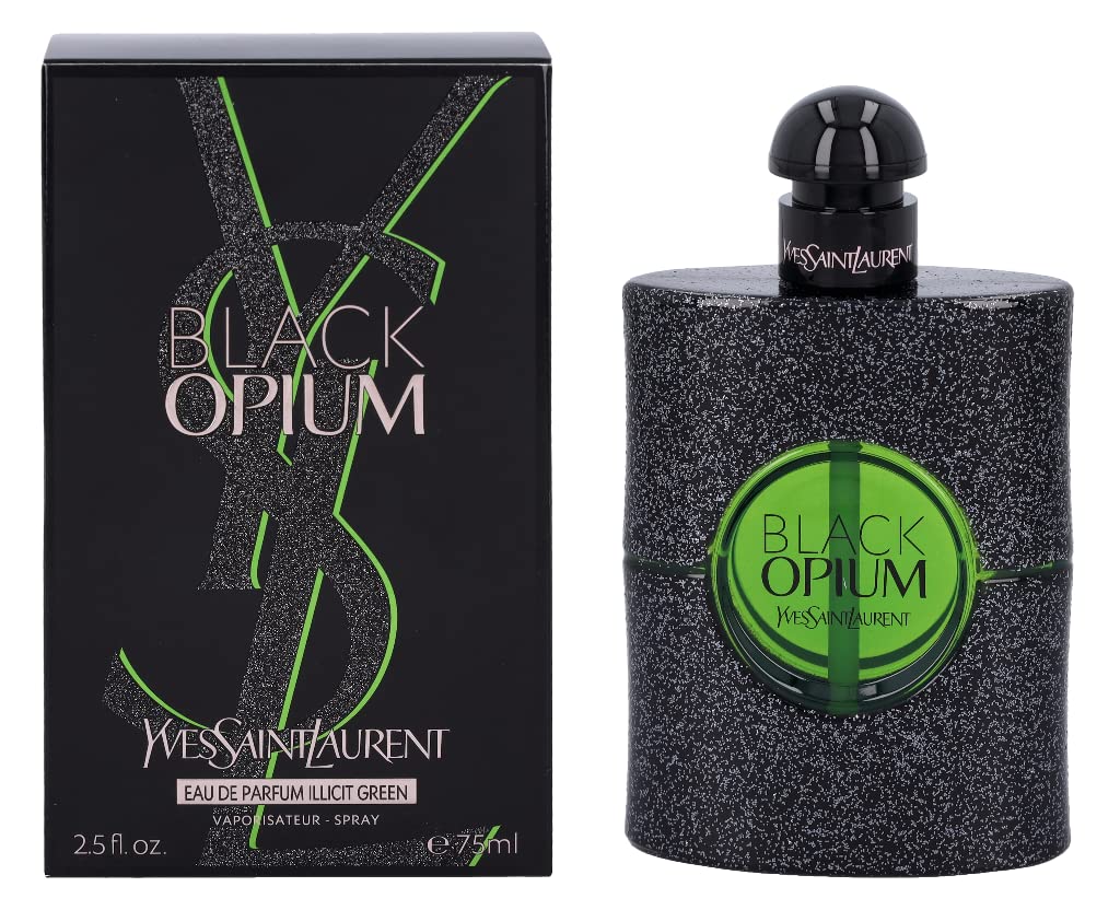 Amazon.com: Black Opium Illicit Green By Yves Saint Laurent Eau De