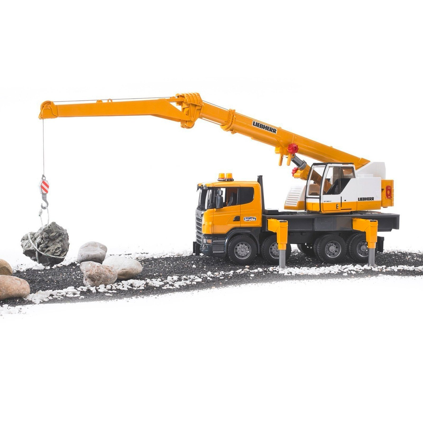 Amazon.co.jp: bruder(ブルーダー) SCANIA LH クレーン BR03570 : おもちゃ