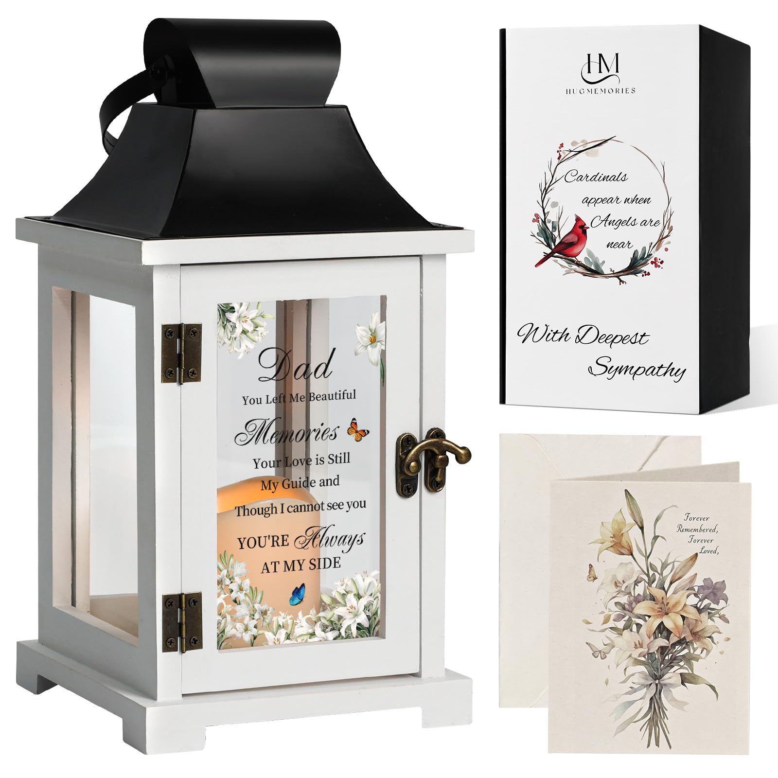 Amazon.com: HugMemories Memorial Lantern Bereavement Gifts in
