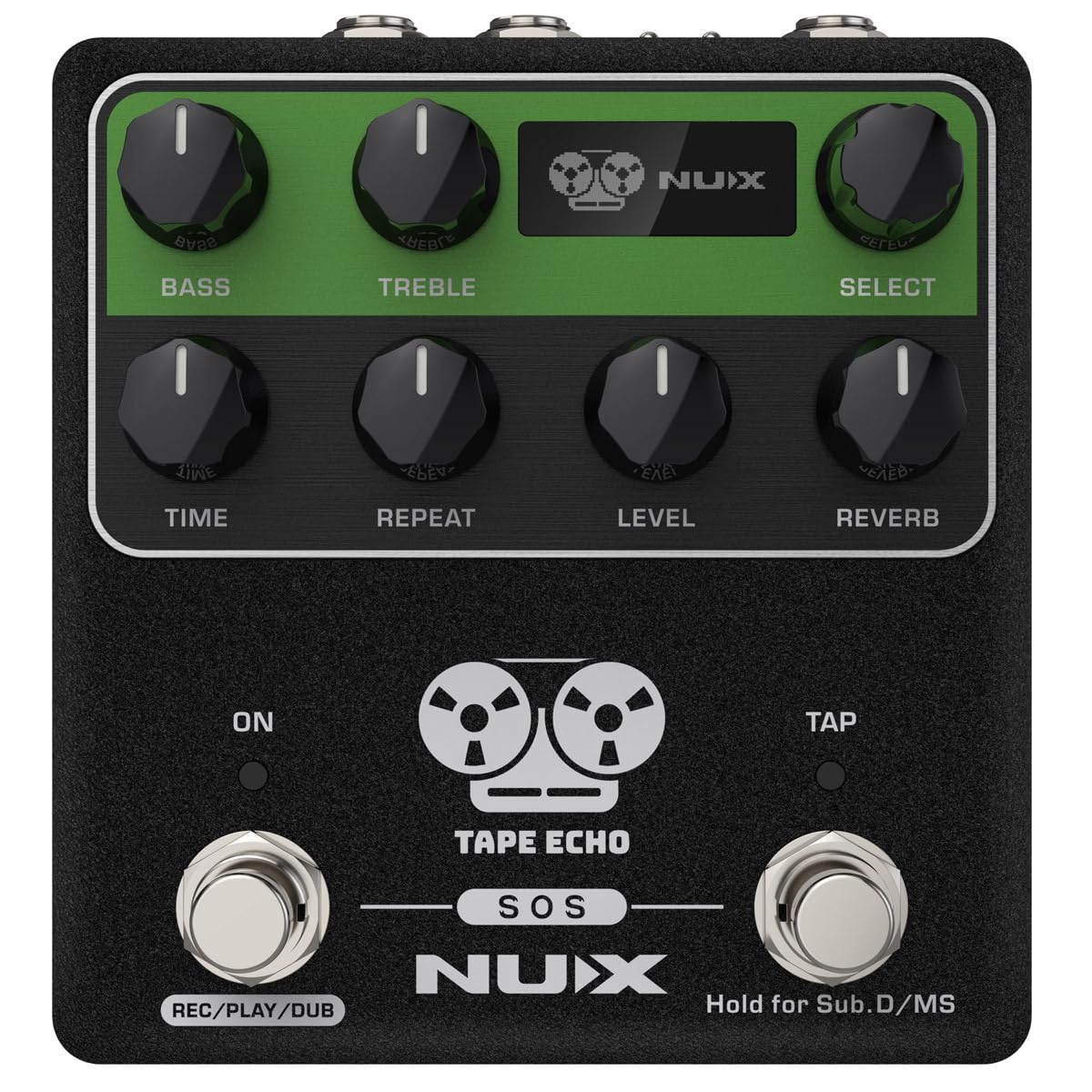 Amazon | NUX テープエコーペダル NDD-7 | ディレイ・リバーブ | 楽器