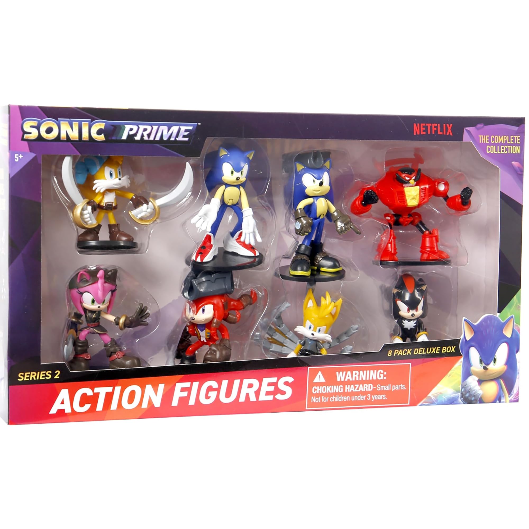 Amazon.co.jp: ソニックプライム:アクションフィギュア V2-8 パック