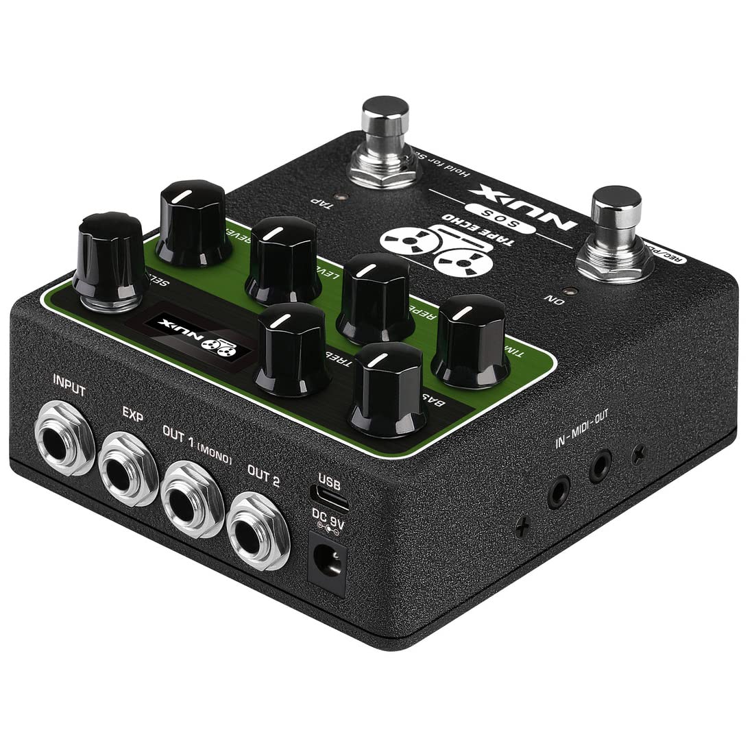 Amazon | NUX テープエコーペダル NDD-7 | ディレイ・リバーブ | 楽器