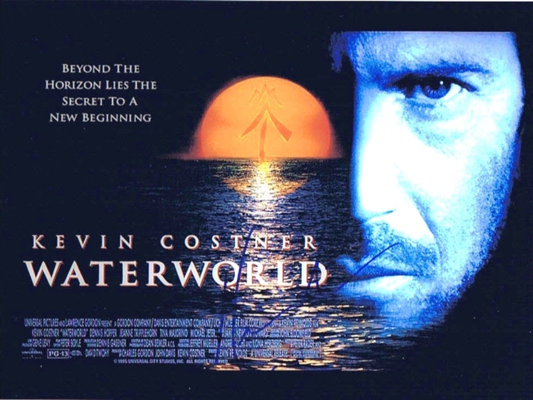 Amazon.co.jp: ◇直筆サイン ◇ウォーターワールド ◇WATERWORLD (1995