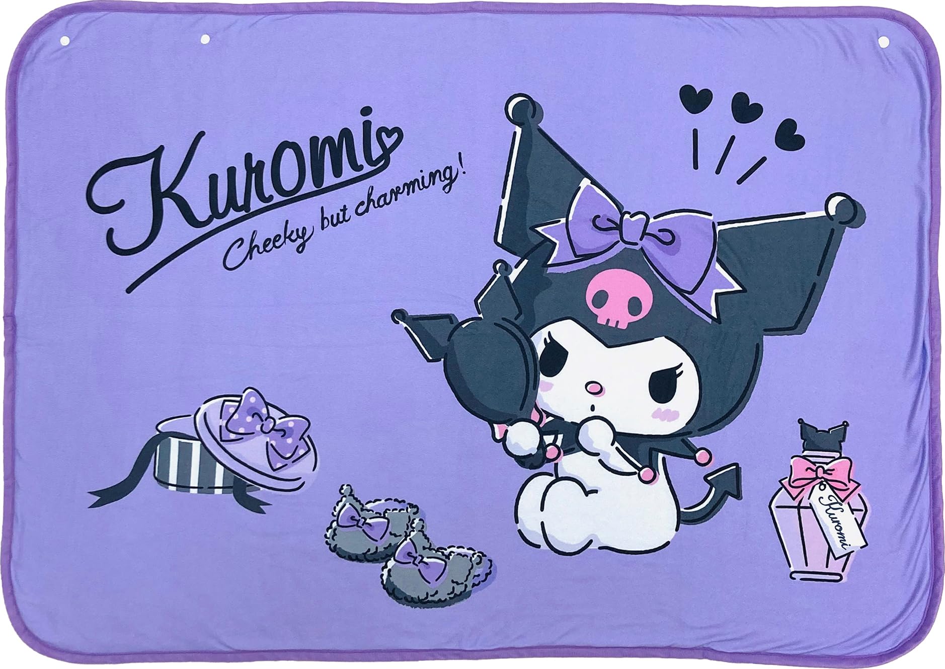 Amazon｜MORIPiLO 膝掛け ブランケット サンリオキャラクターズ クロミ