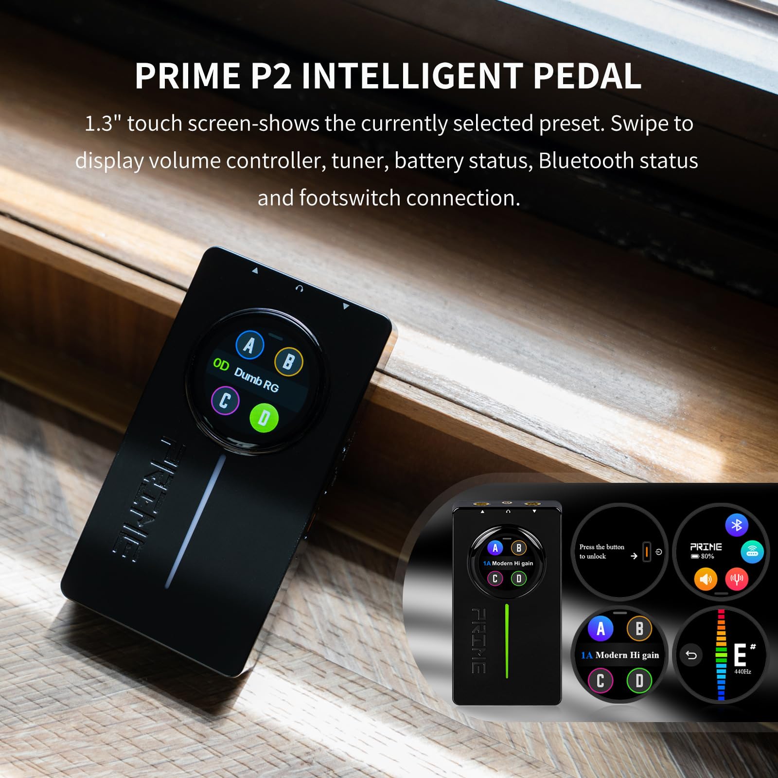 Amazon.com: MOOER Prime P2 Guitar Headphone Amp Intelligent