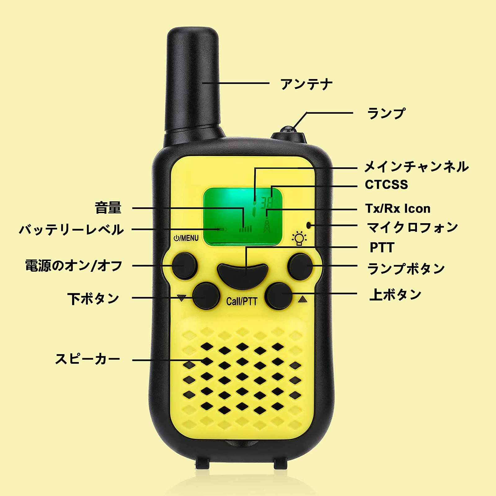 Amazon | inYYTer トランシーバー おもちゃ T899 免許・資格不要 子供