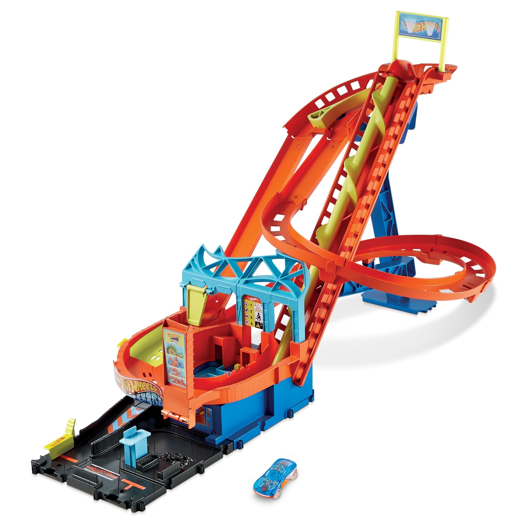 Amazon.co.jp: ホットウィール(Hot Wheels) ジェットコースター プレイ
