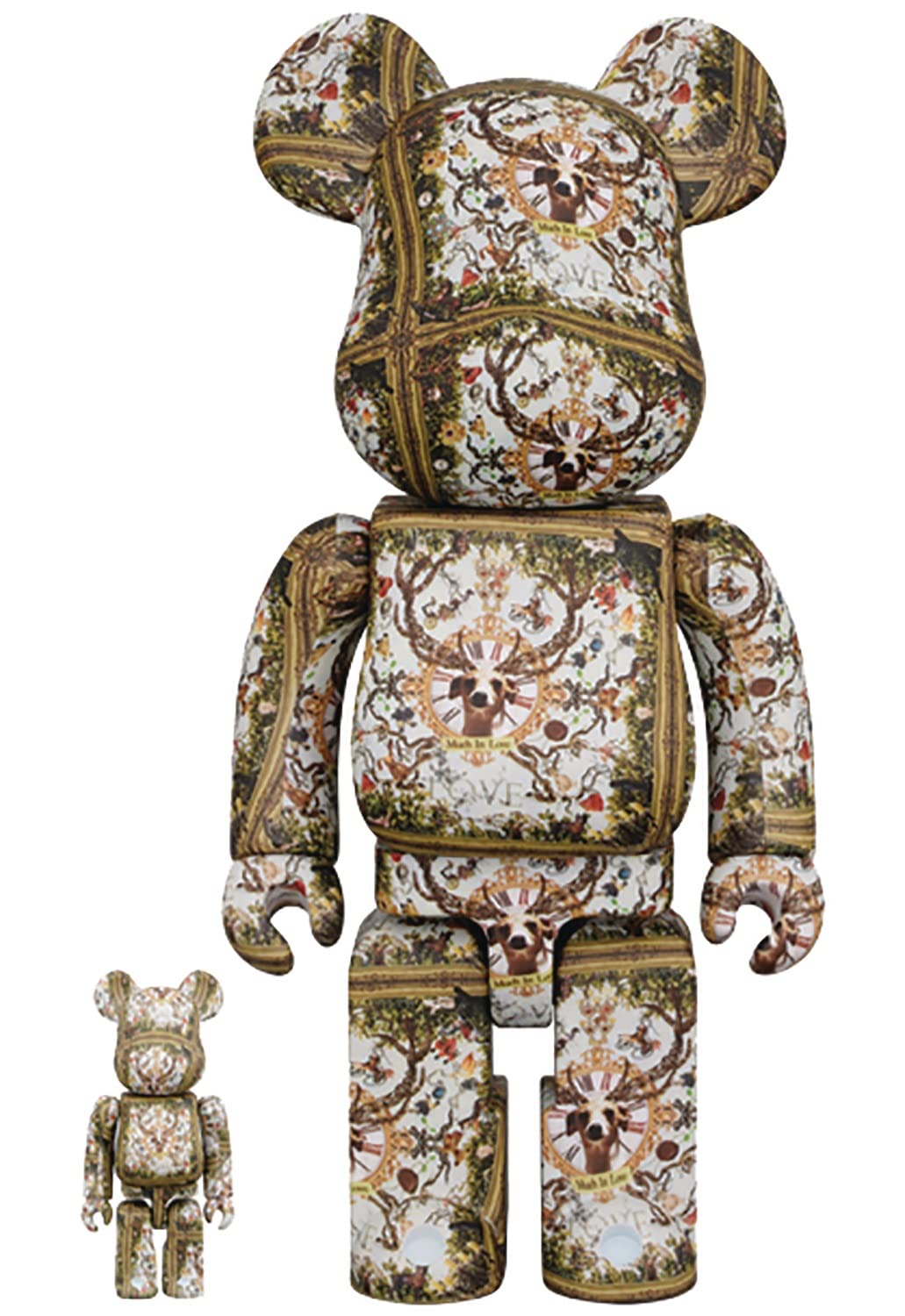 Amazon | BE@RBRICK MUCH IN LOVE 100％ & 400％ | ロボット・子ども
