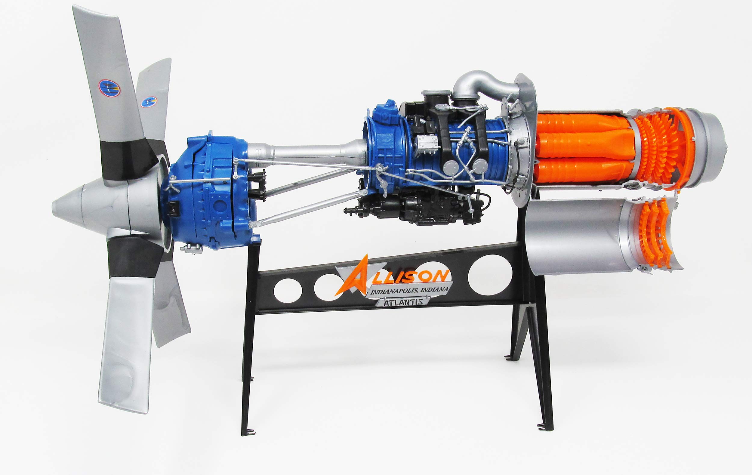 Amazon.com: Plastic Model Kit - Allision Prop Jet 501-D13 Engine