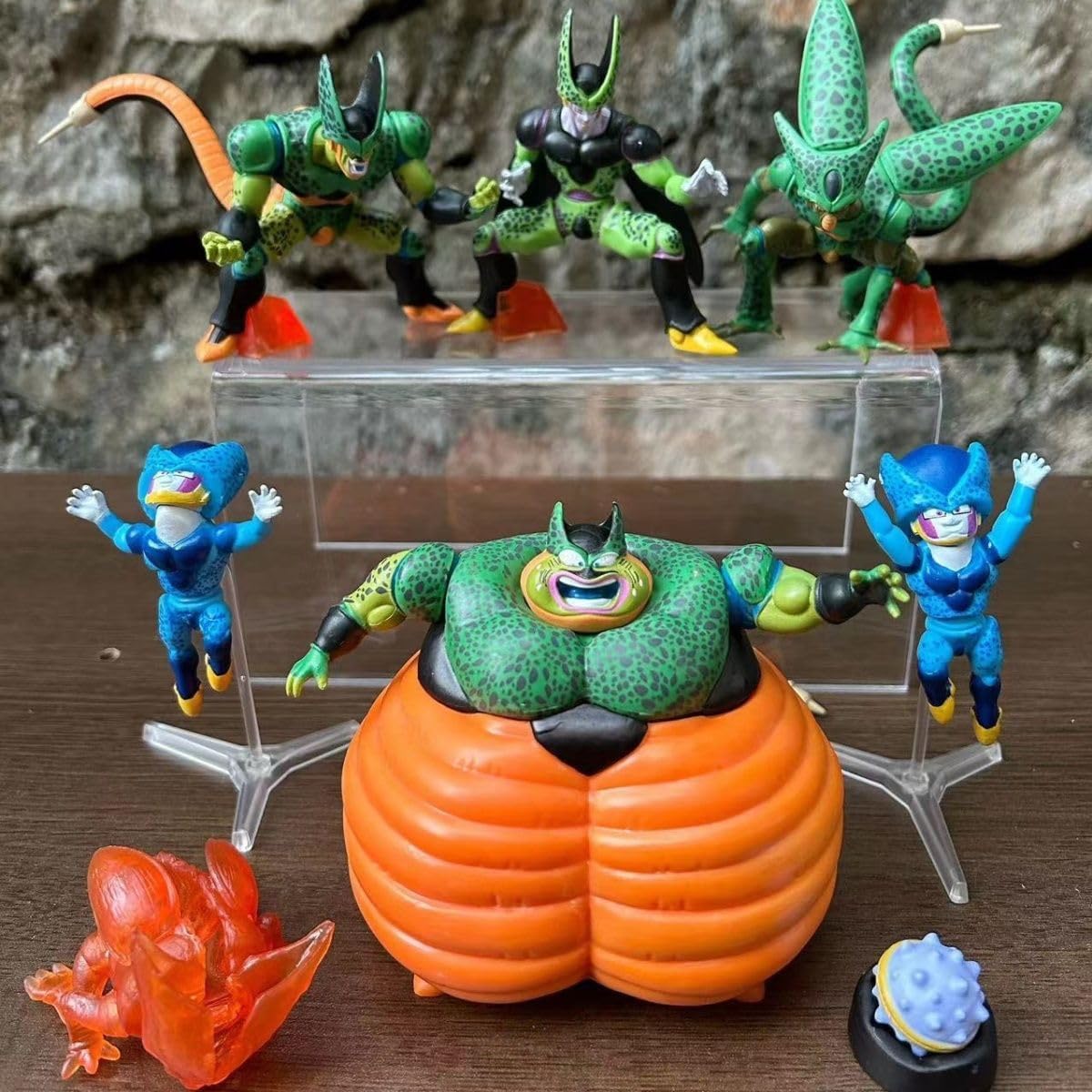 Amazon.co.jp: セル 形態 8種類セット フィギュア ドラゴンball