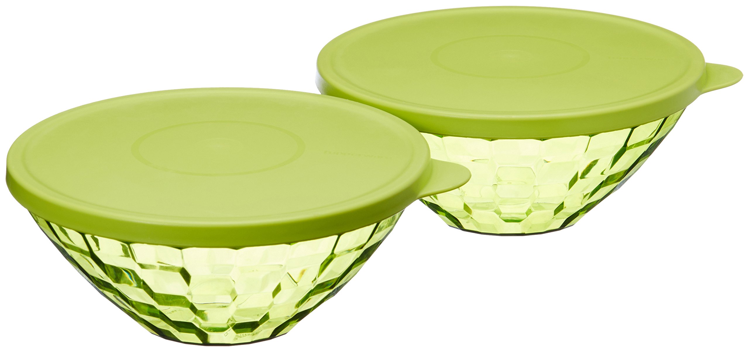 Amazon | Tupperwareプリズムボウルセット、500 mlのセット2