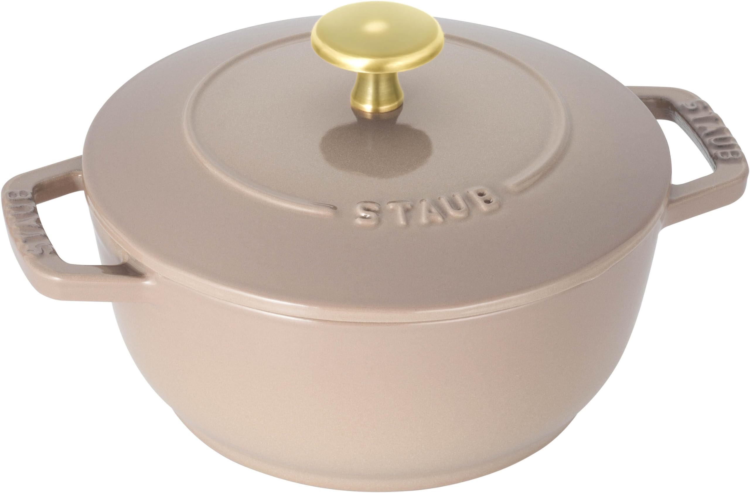 Amazon.co.jp: staub ストウブ 「 ワナベ リネン S 16cm 真鍮ノブ仕様