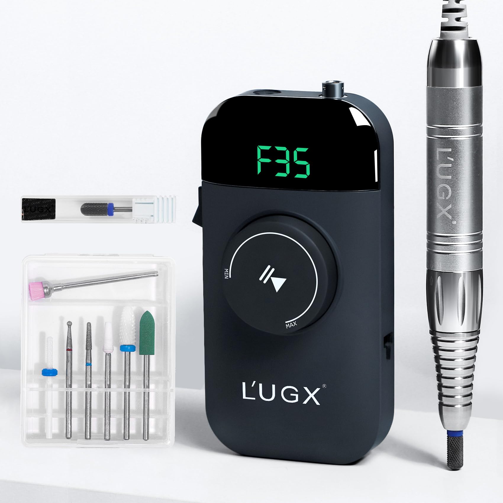 Amazon.com: L'UGX Nail Drill 35000RPM Professional Brushless