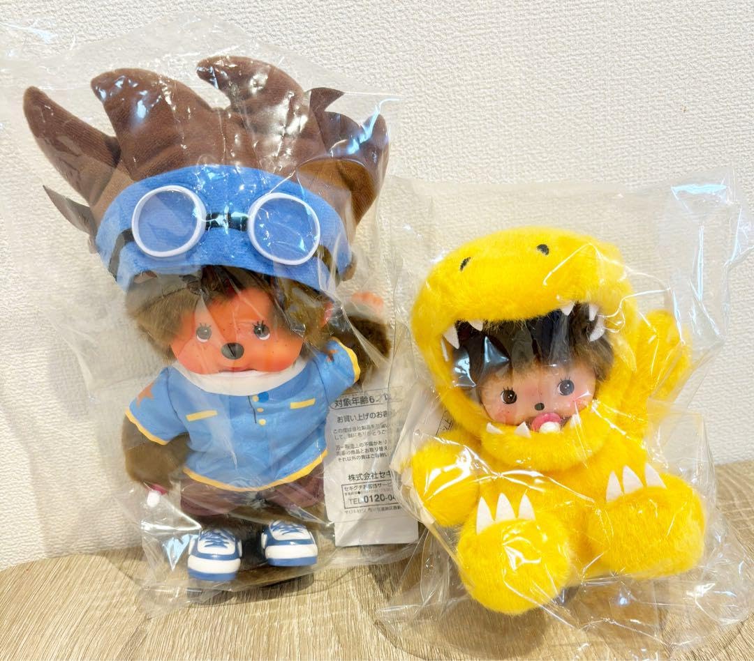Amazon.co.jp: デジモン モンチッチ ベビチッチ 太一 アグモン 2点
