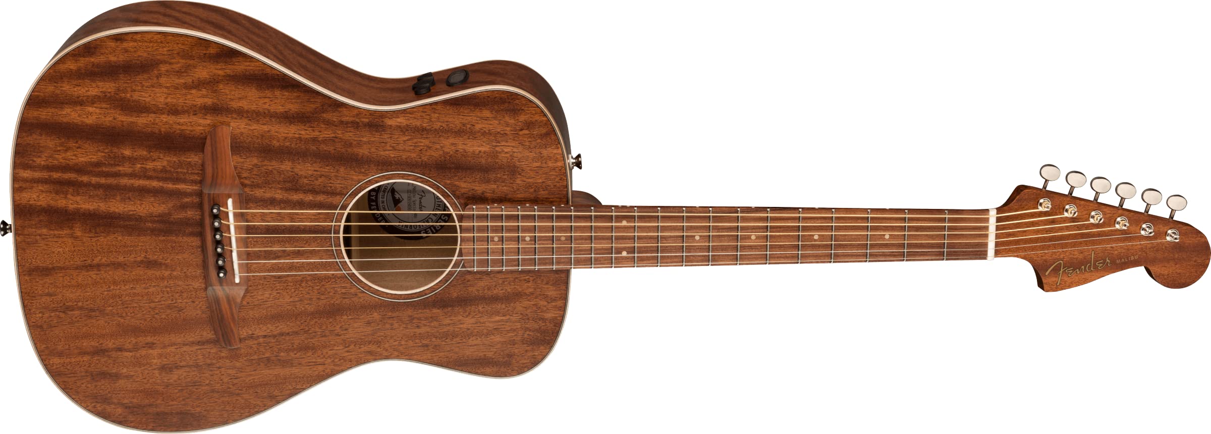 Amazon | Fender エレアコ Malibu Special Mahogany, Natural ソフト