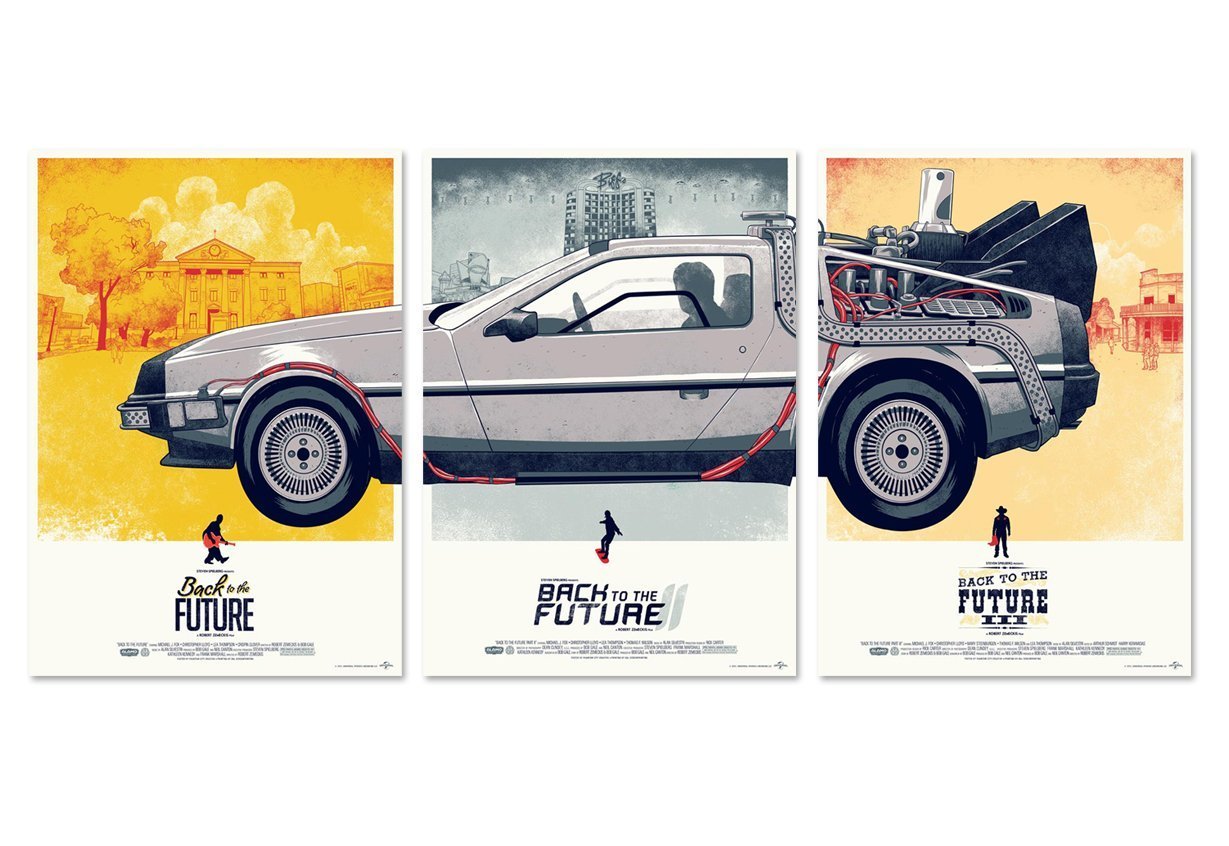 Amazon.co.jp: 映画 バック・トゥ・ザ・フューチャー ポスター 3枚