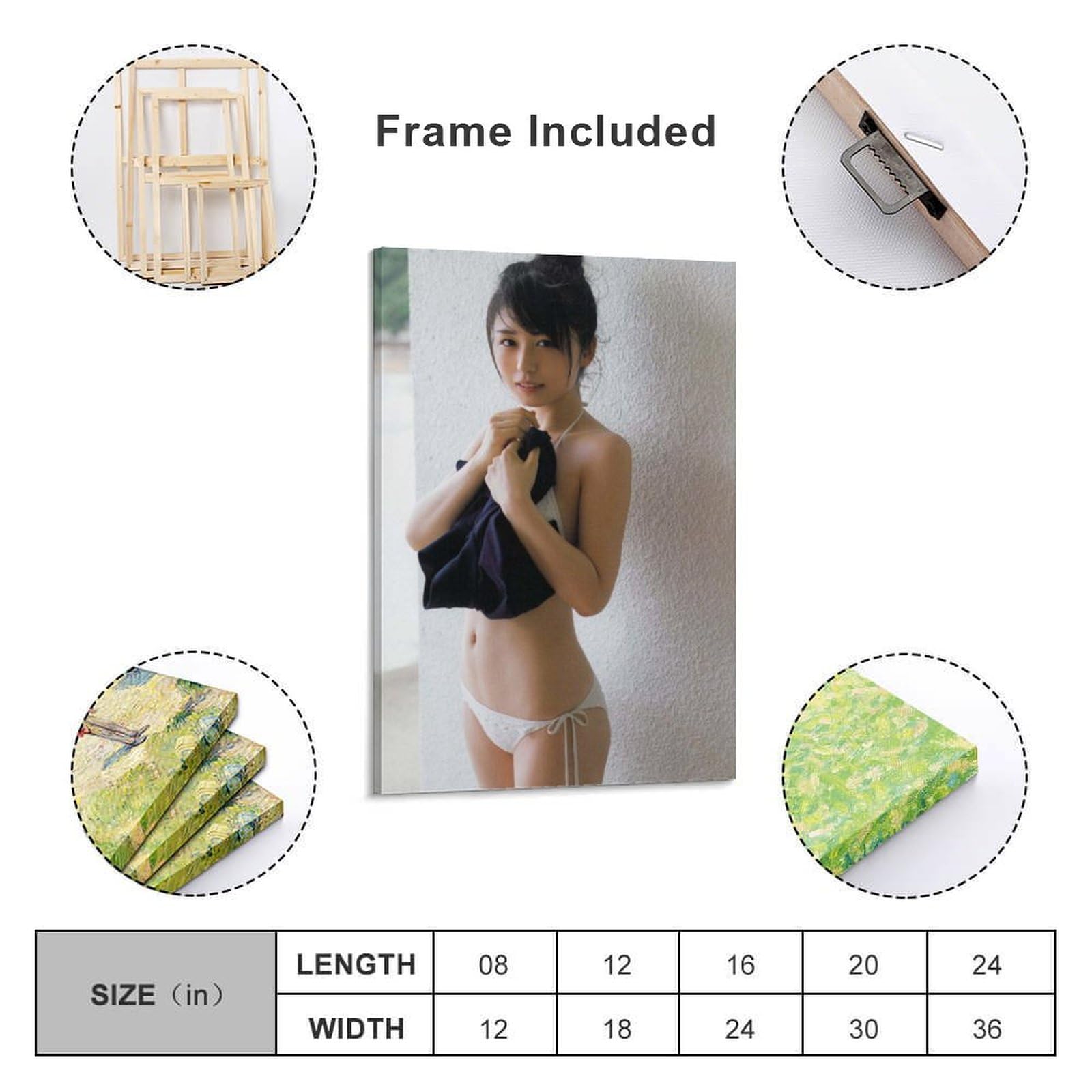 Amazon.co.jp: 長濱ねる（榉坂46）最新グラビア含む水着画像ポスター