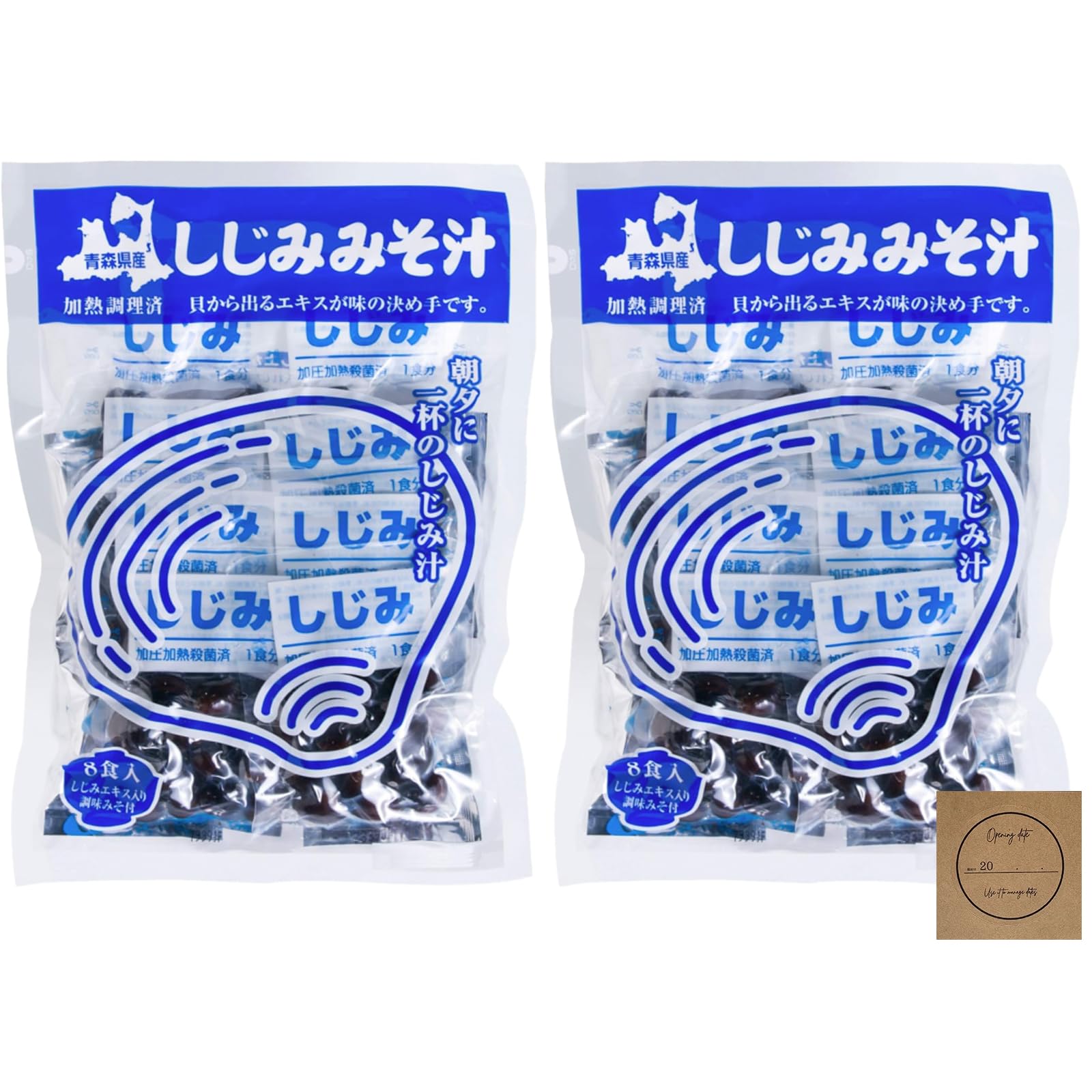 Amazon | 青森県産しじみ味噌汁 16食入 しじみちゃん本舗 即席 みそ汁