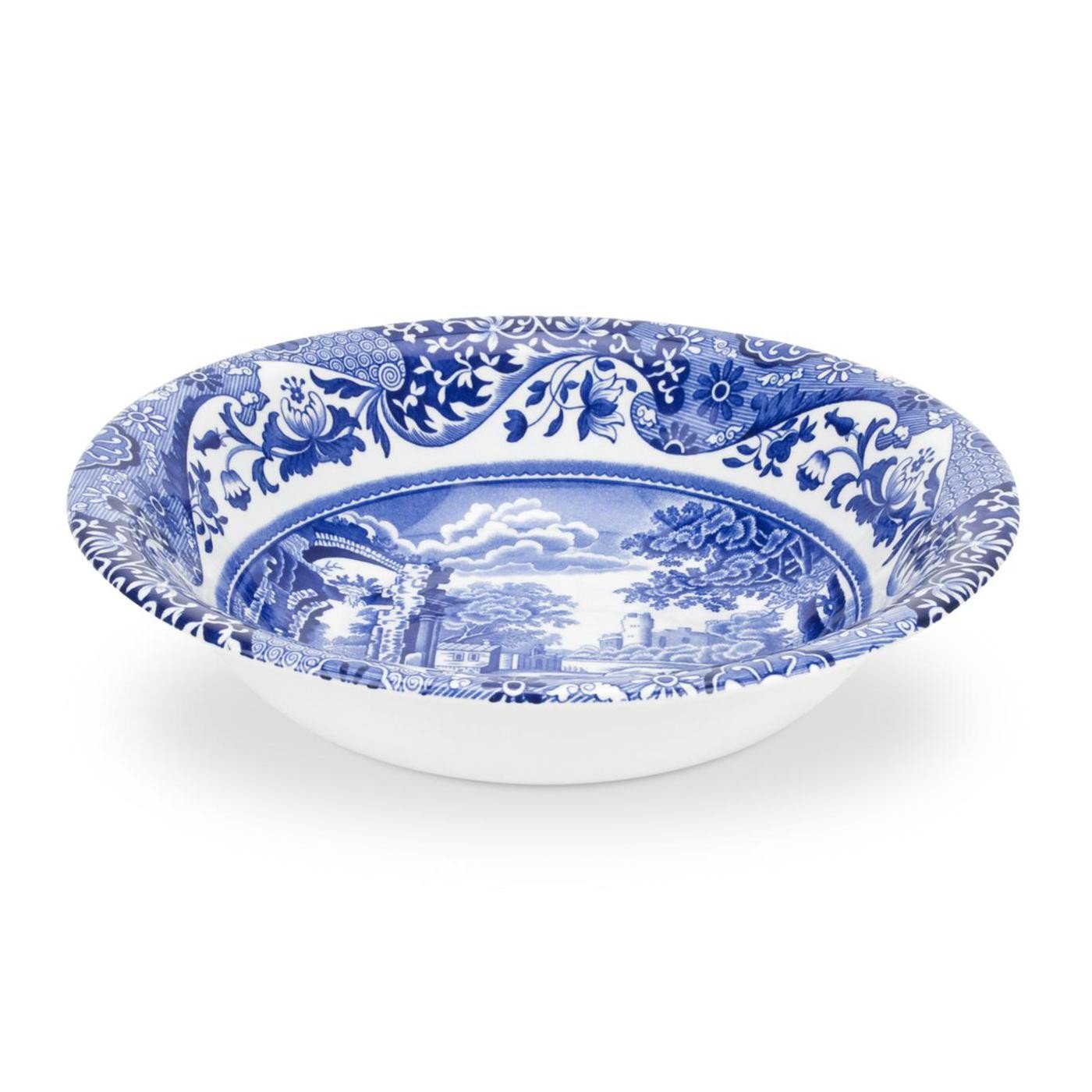 Amazon.com: Spode Blue Italian 6.25-Inch Cereal Bowl - Earthenware