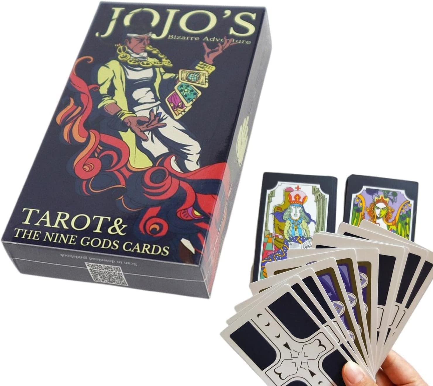 Amazon.co.jp: ジョジョの奇妙な冒険 タロットカード 53枚 タロット牌