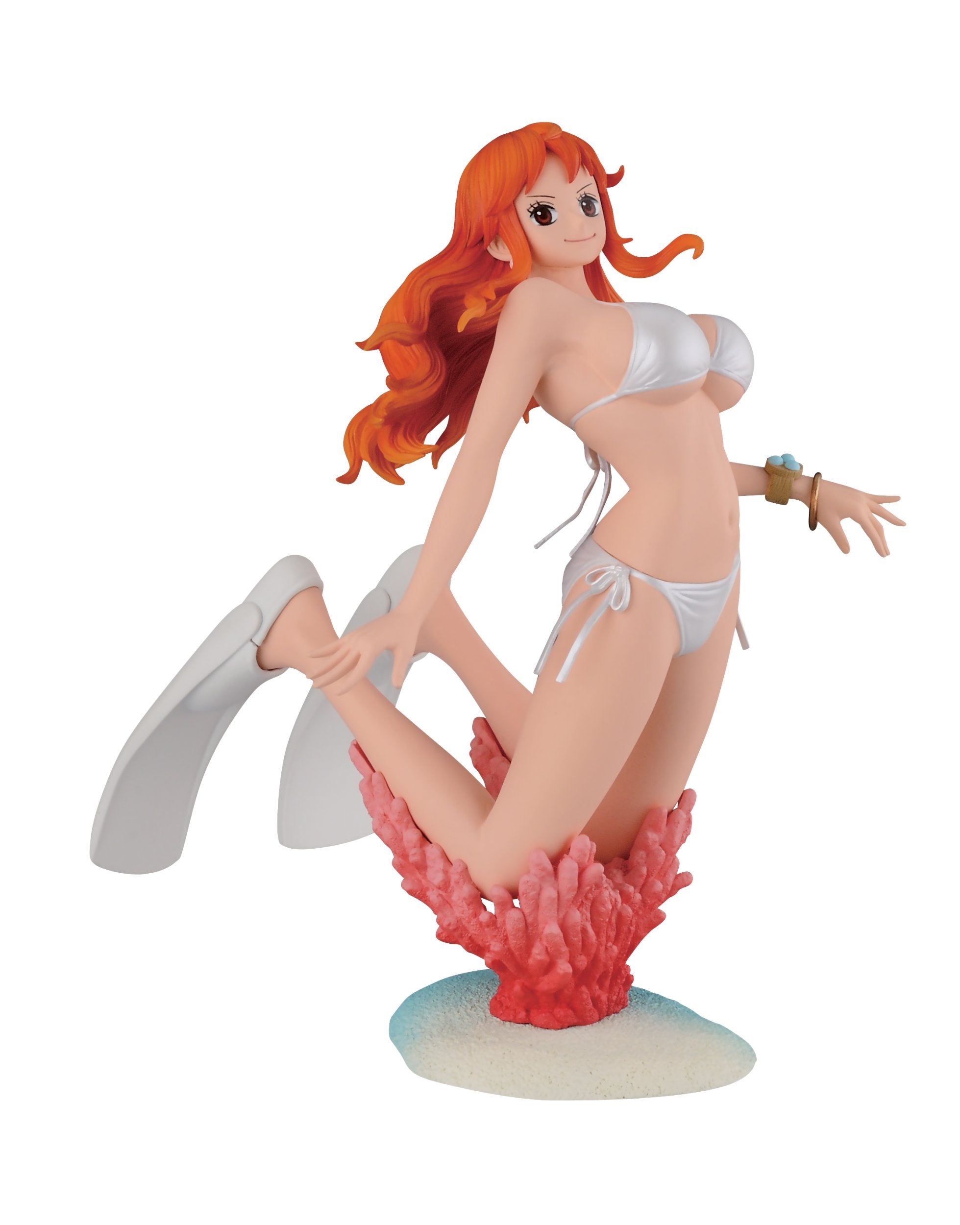 Amazon | ワンピース CREATOR x CREATOR NAMI 白ビキニ 約130mm