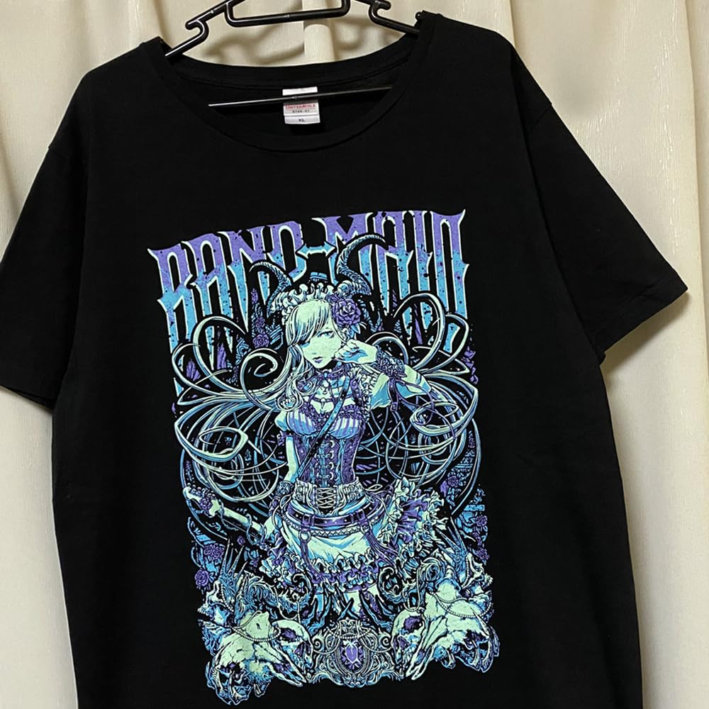 Amazon.co.jp: XLサイズ BAND-MAID バンドメイド ツアーTシャツ ほぼ