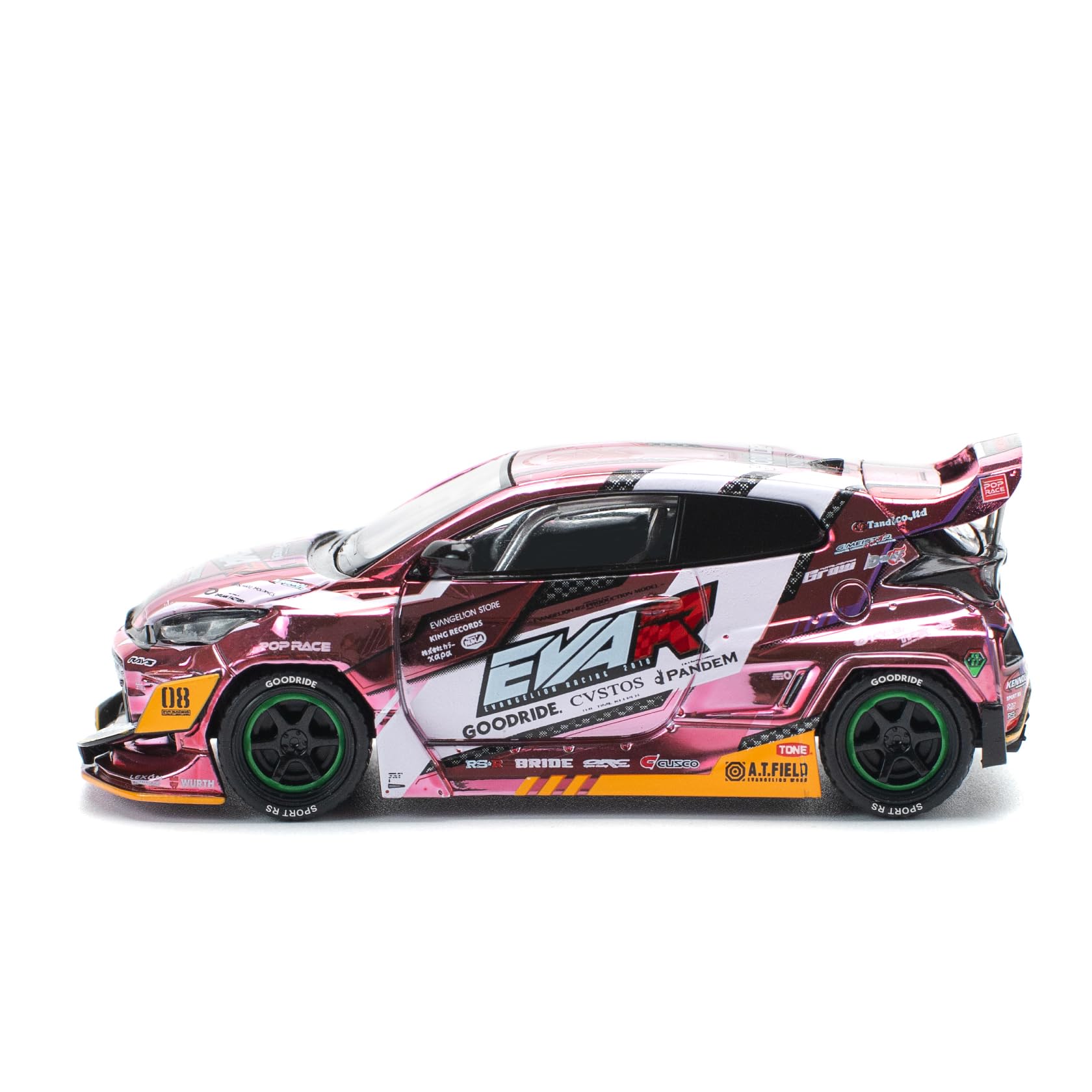 Amazon | POP RACE 1/64 エヴァ RT8号機 GOODRIDE GRヤリス 完成品